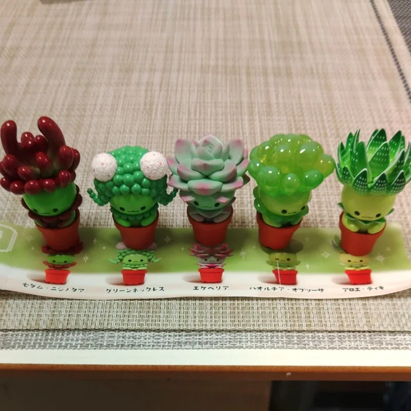 Figurka Gashapon QUALIA Kawaii – Cactus Mix Pot recenzja i cena