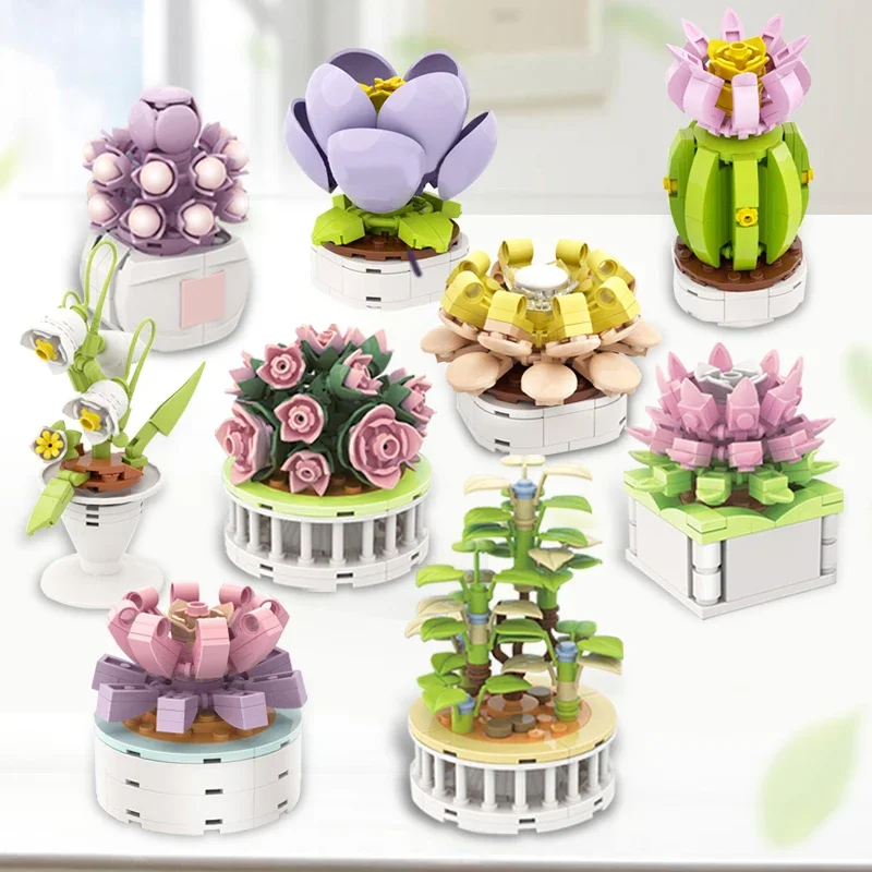Klocki Miasto DIY Rośliny Doni – Cactus Mix Pot recenzja i cena