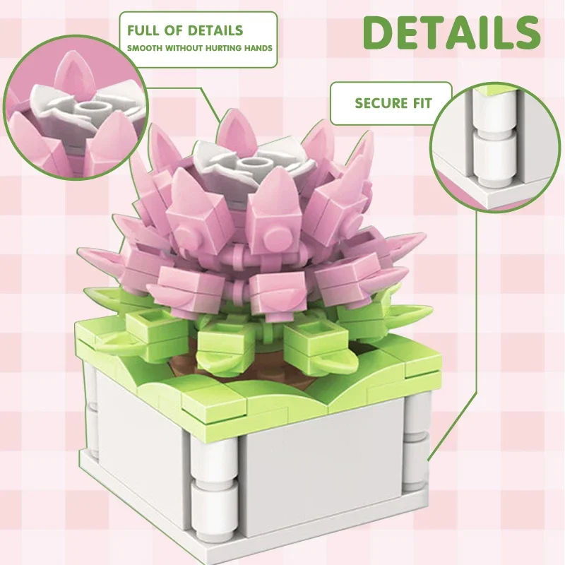 Klocki Miasto DIY Rośliny Doni – Cactus Mix Pot recenzja i cena